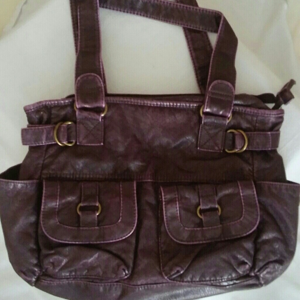 Purple purse